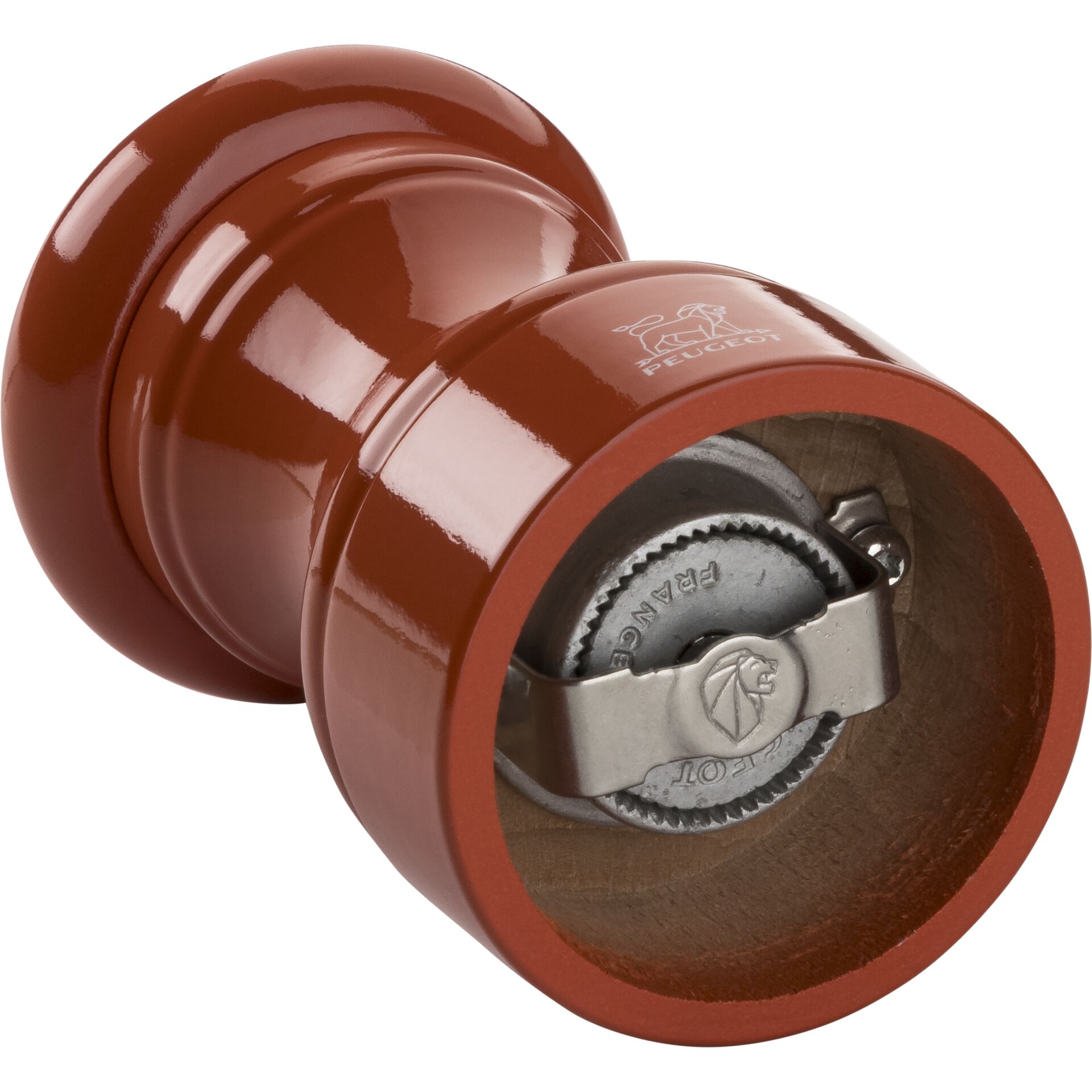 Peugeot Bistro Pfeffermuehle 10 cm Terrakotta lackiert Holz Mixer & Zerkleinerer