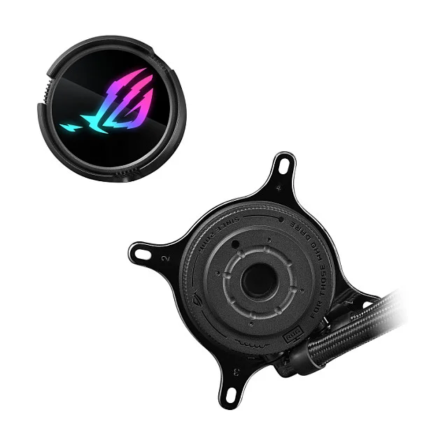 ASUS ROG Strix LC III 240 ARGB Prozessor Fluessigkeitskuehlung 12 cm Schwarz PC-Komponenten