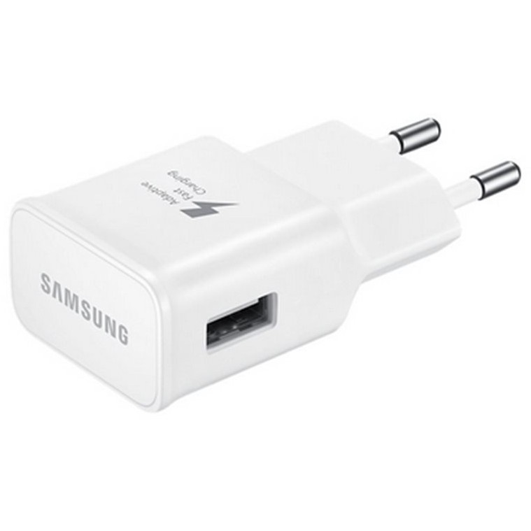Samsung schnellladegeraet 15w netzteil inkl  datenkabel typ c 1 5m white  retail  Akkus Powerbanks & Kabel