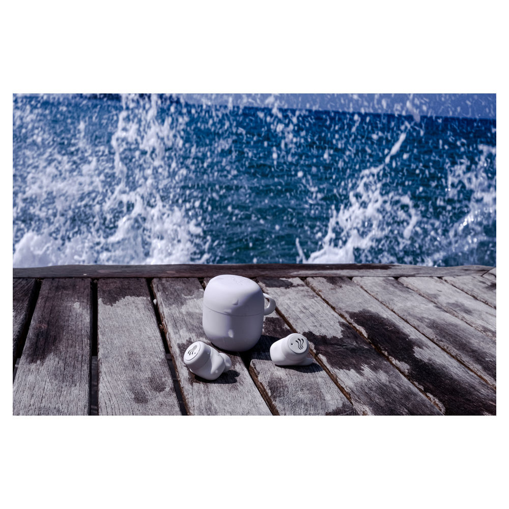 Boompods True Wireless In Ear Kopfhoerer Tide Soundwave weiss