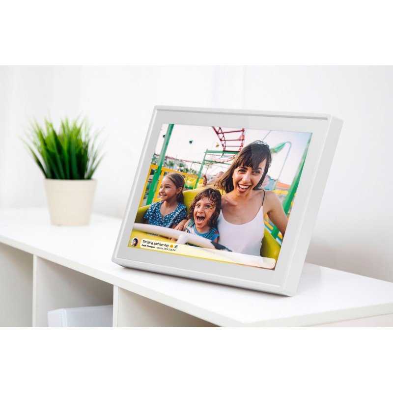 Braun DigiFrame 1019 WiFi 25 7cm  10 1  weiss Video & Audio