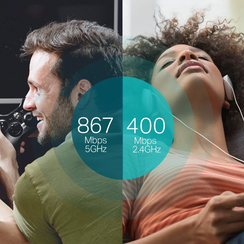 TP Link AC1300 Dualband USB WLAN Adapter Netzwerk