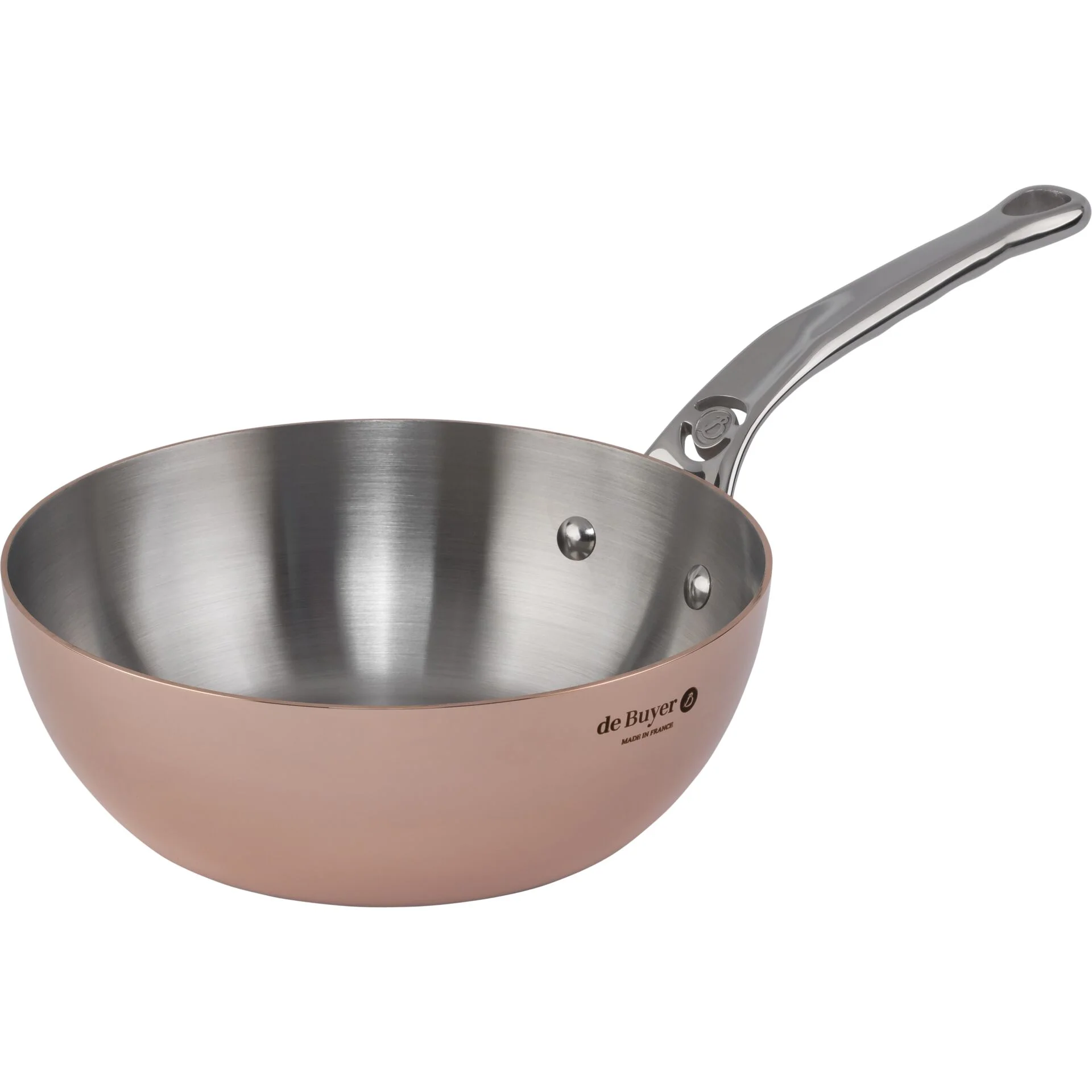 De Buyer Prima Matera Sauteuse Kupfer Edels  20cm konisch ind  Pfannen & Toepfe