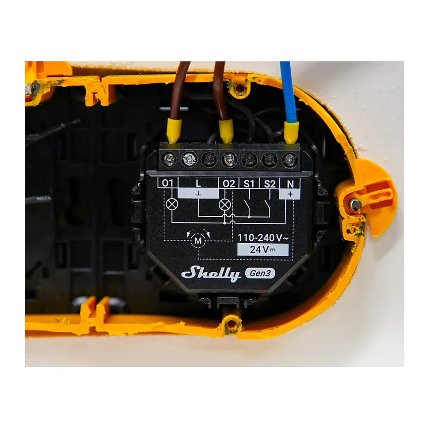 Shelly Relais 2PM Gen3 4er Pack max 16A 2 Kanal WLAN BT Smart Home Zubehoer