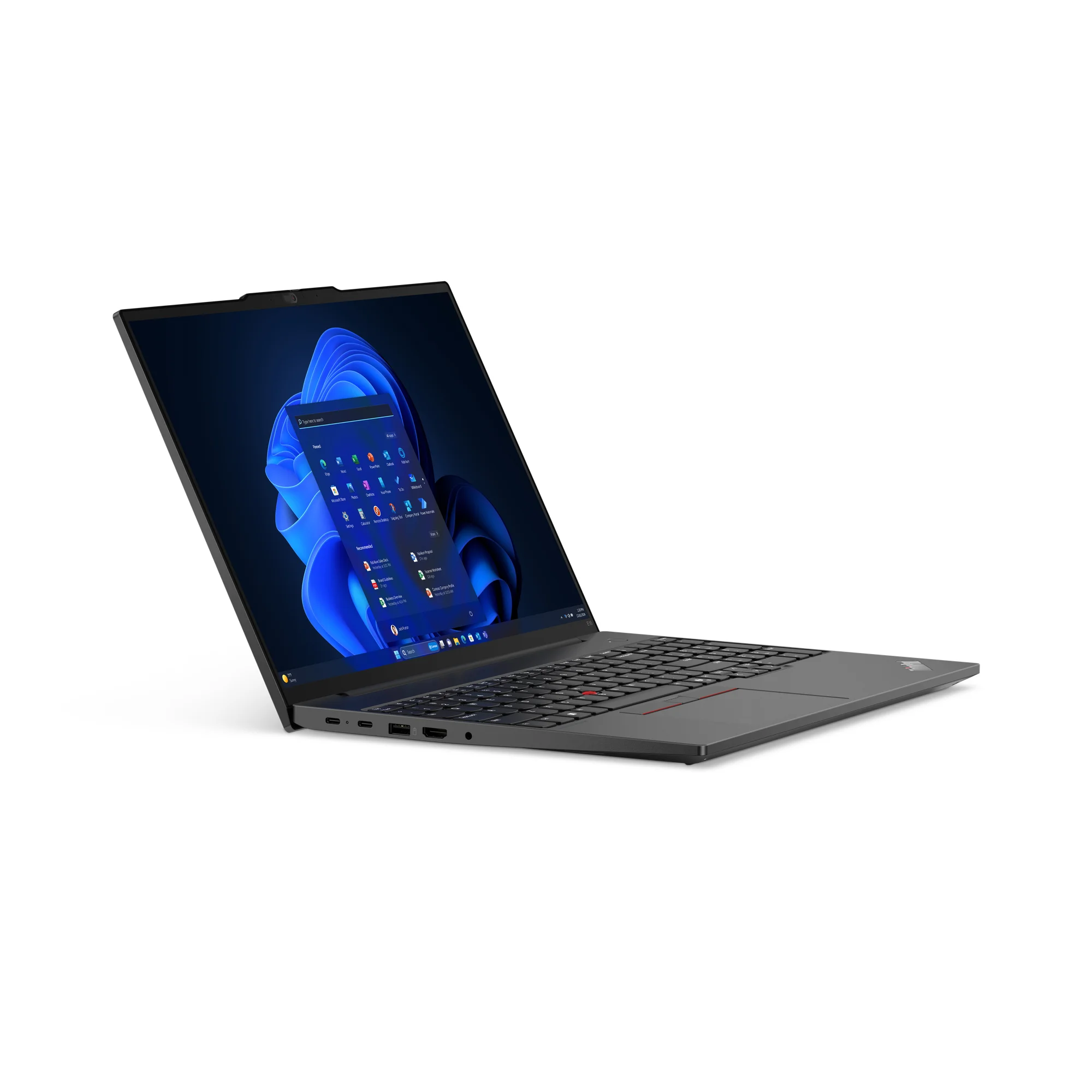 Lenovo ThinkPad E16 Gen 2  AMD  AMD Ryzen  5 7535HS Laptop 40 6 cm  16   WUXGA 32 GB DDR5 SDRAM 1 TB SSD Wi Fi 6E  802 11ax  Windows 11 Pro Deutsch Schwarz Notebooks & E-Book Reader