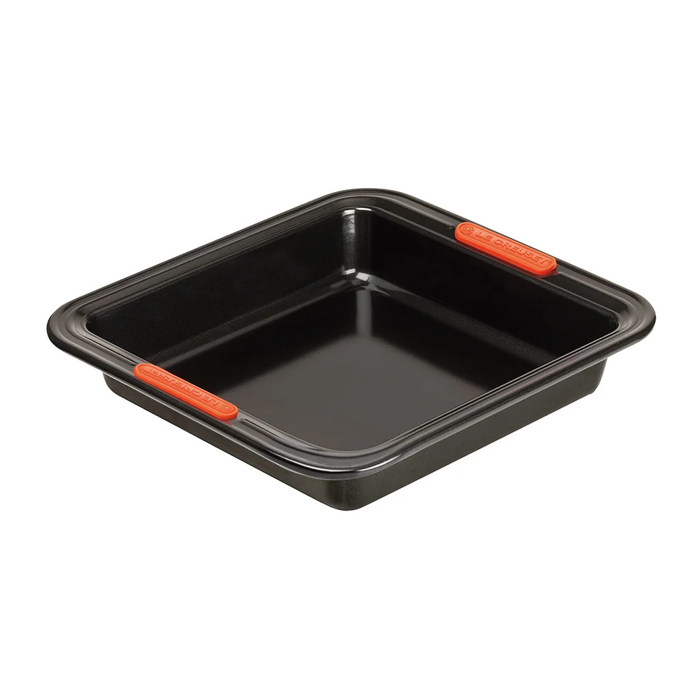 Le Creuset Backform quadratisch  23 cm  Karbonstahl Kueche