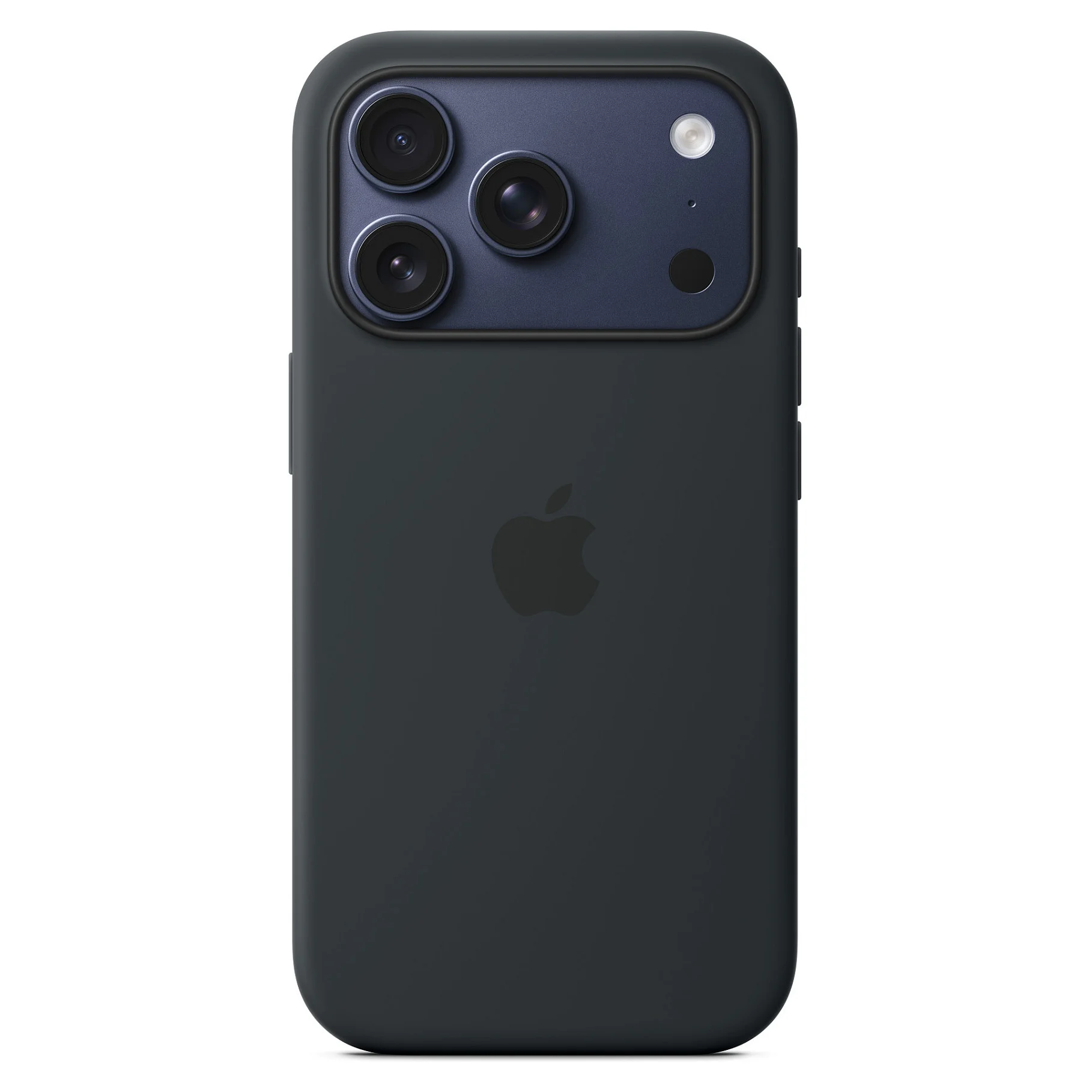 Apple Silikon Case iPhone 17 Pro mit MagSafe  schwarz  Notebook & Tablet Zubehoer