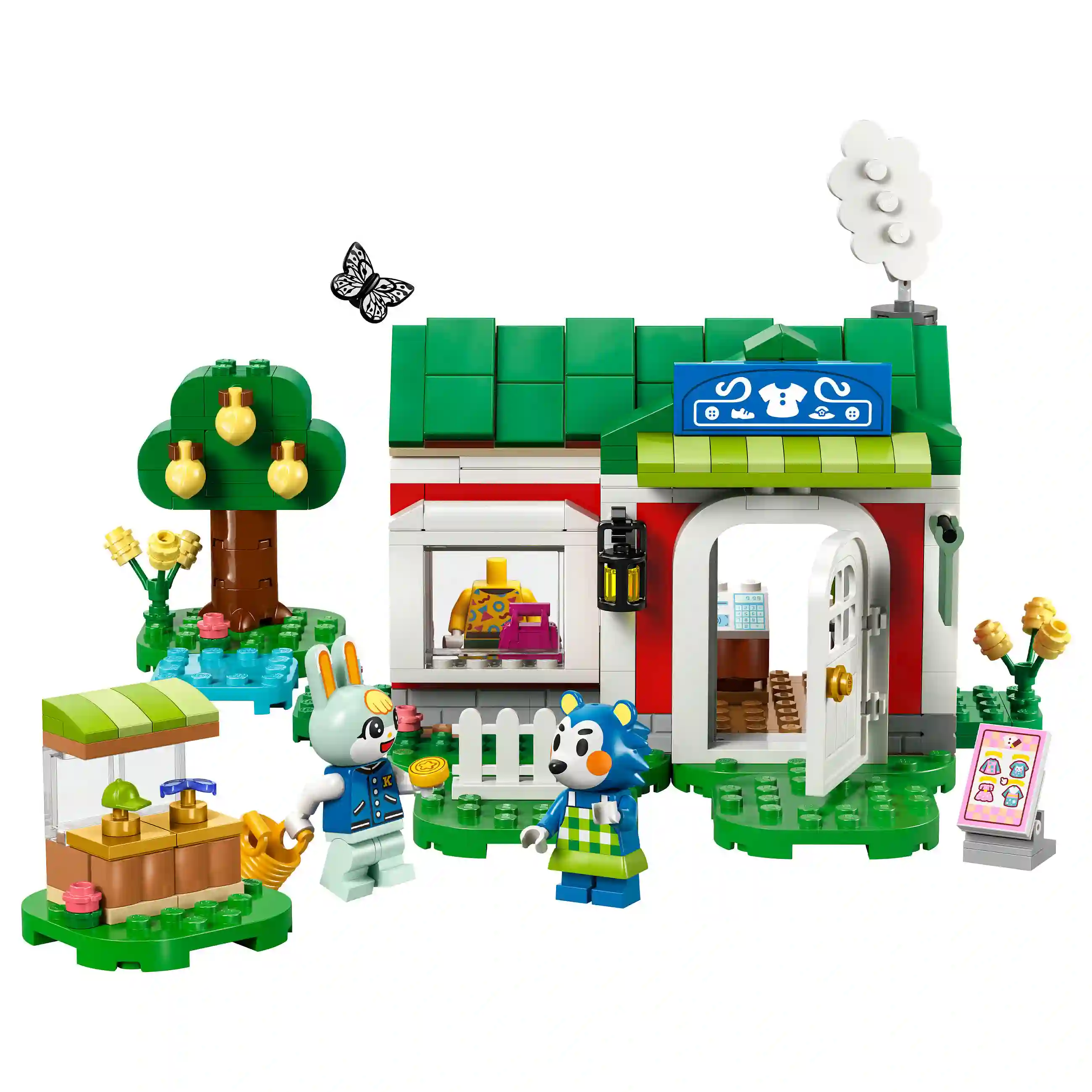 LEGO 77055 Animal Crossing Die Schneiderei der Schneiderschwestern Spielwaren