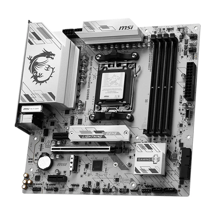 MSI B850M GAMING PLUS WIFI6E Motherboard AMD B850 Sockel AM5 micro ATX PC-Zubehoer