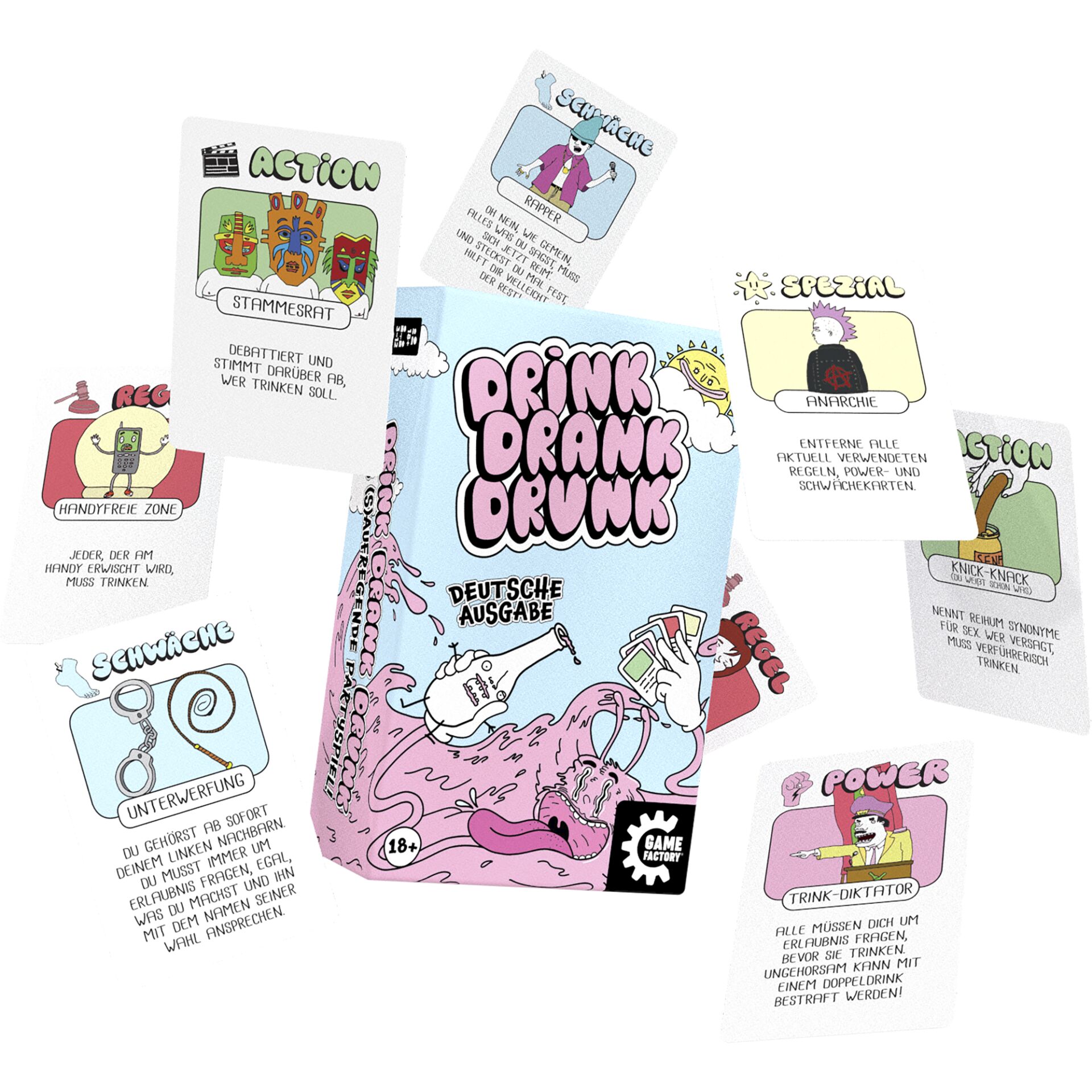 Game Factory Drink Drank Drunk  d  Spielwaren