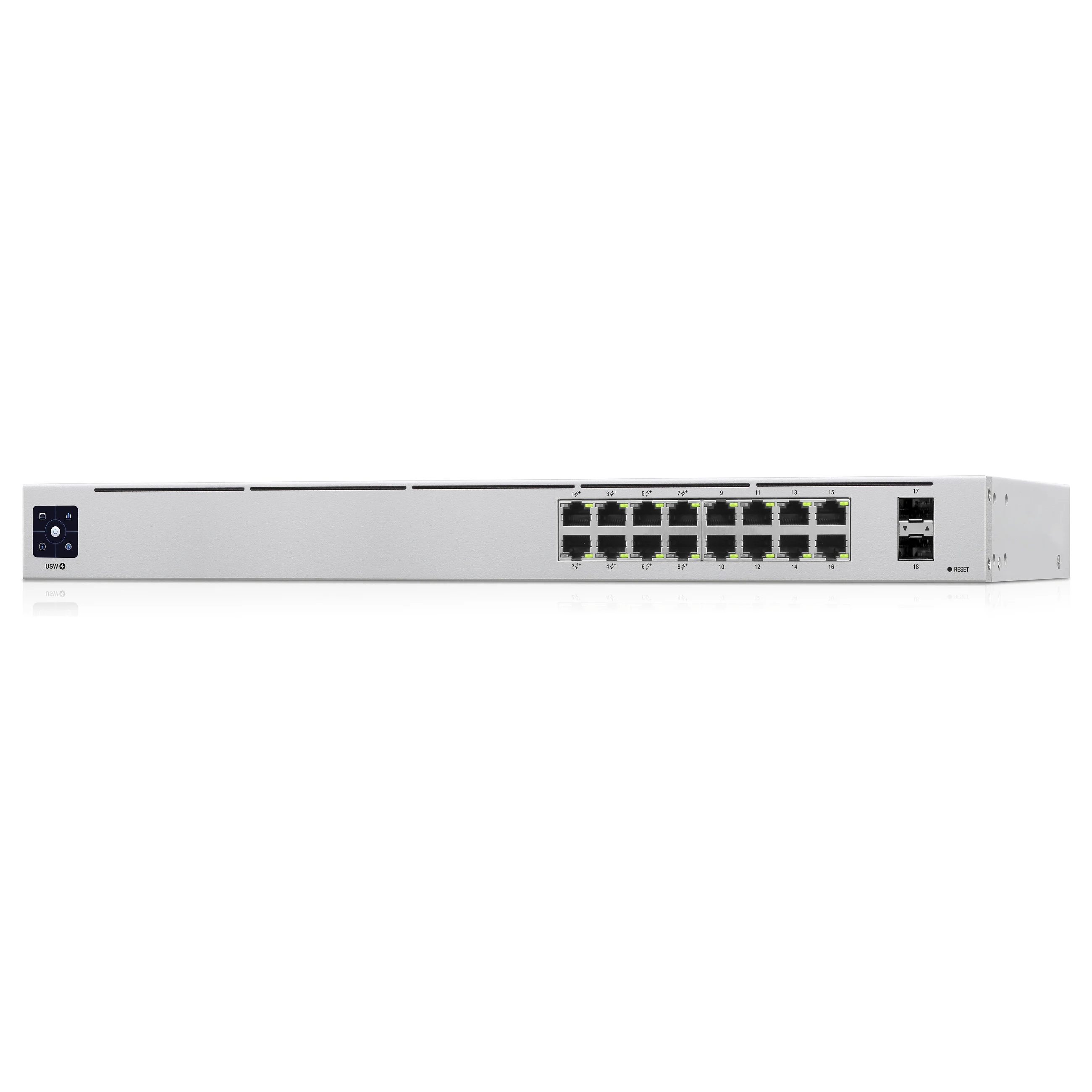 Ubiquiti 16 2P UniFi USW 16 PoE 42W PoE  M RM Netzwerk