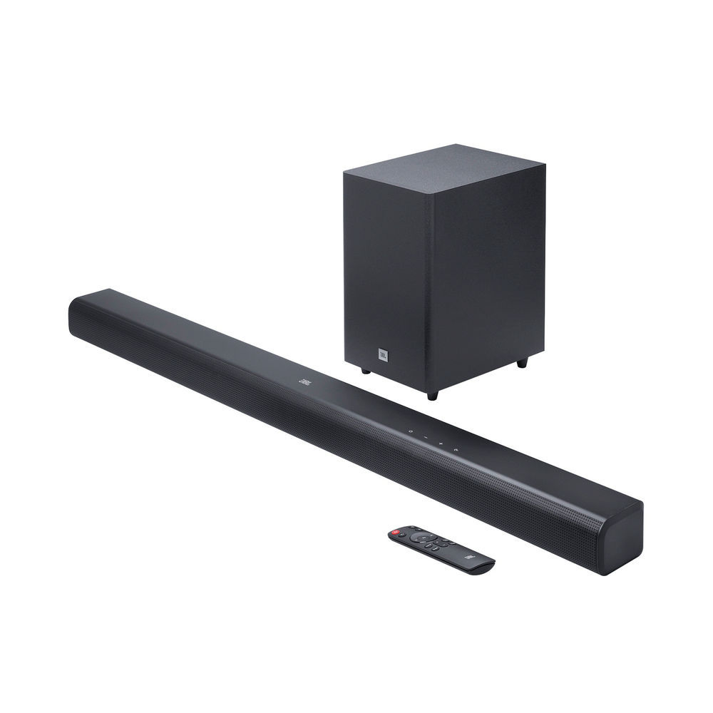 JBL 3 1 Kanal Soundbar mit kabellosem Subwoofer SB 550  schwarz Video & Audio