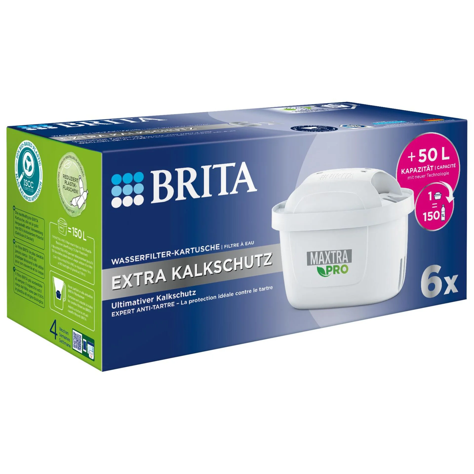 Brita MAXTRA PRO Extra Kalkschutz  Pack 6 Wasseraufbereitung