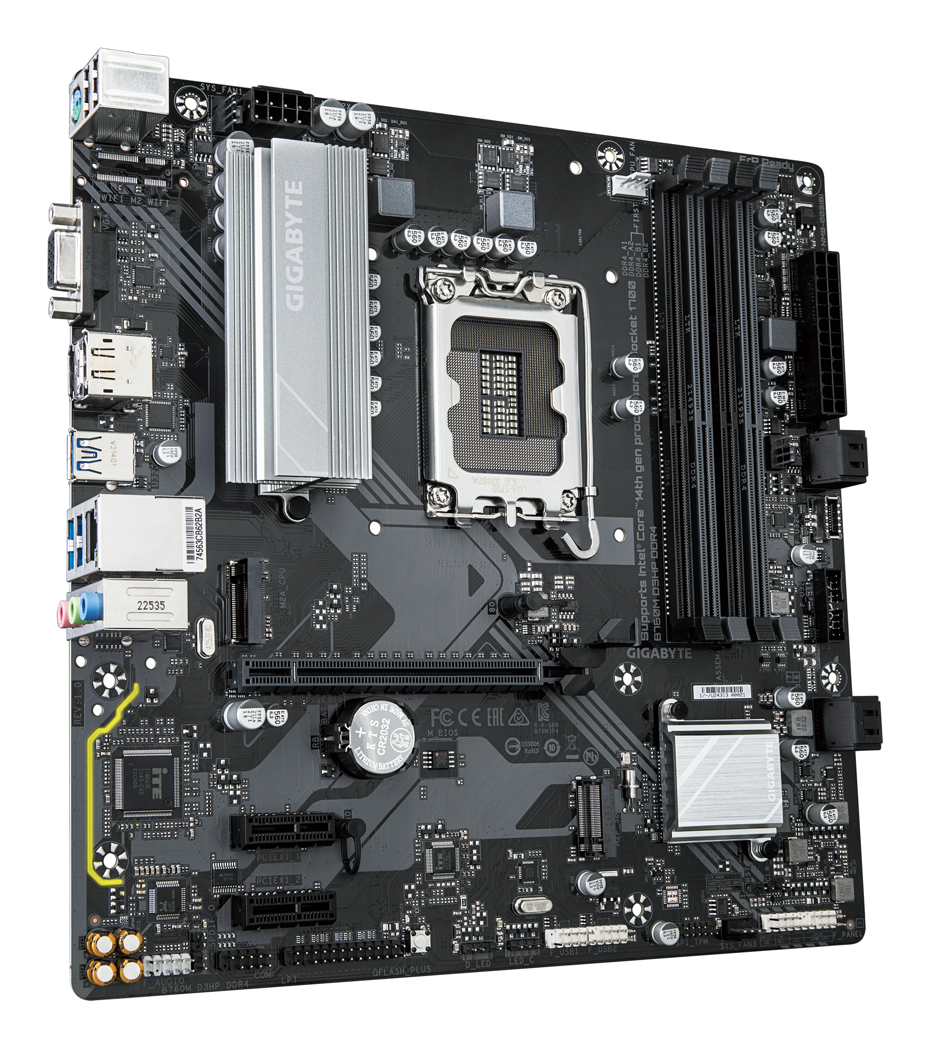 Gigabyte B760M D3HP DDR4  B760 S1700 mATX DDR4  PC-Zubehoer