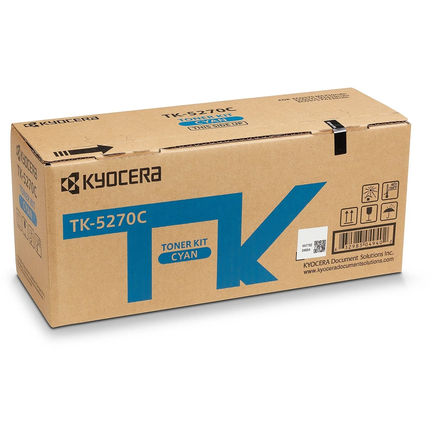 Kyocera Toner TK 5270C Cyan bis zu 6 000 Seiten gem  ISO IEC 19798 Drucker & Scanner