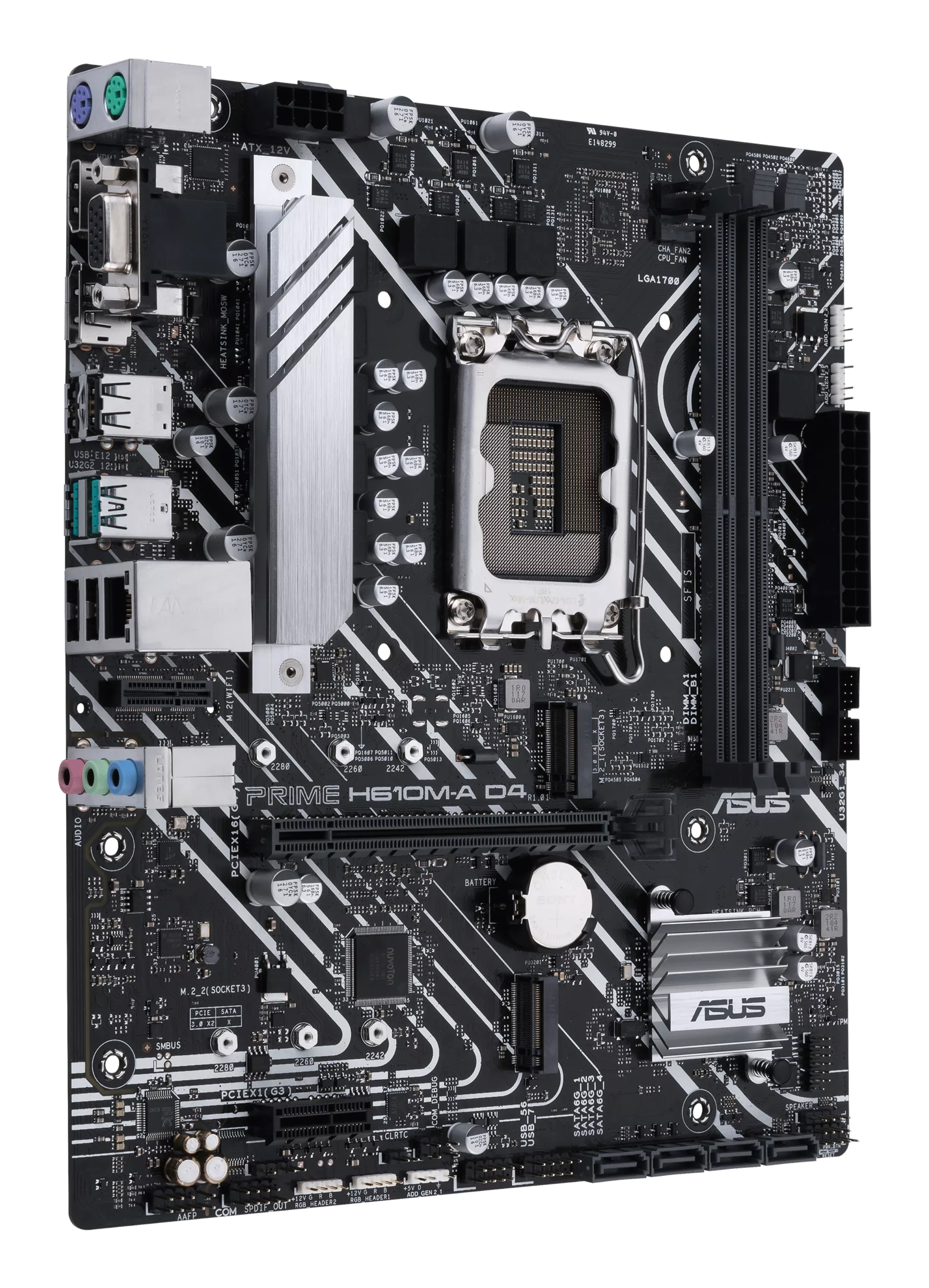 ASUS 1700 PRIME H610M A DDR4 CSM PC-Zubehoer