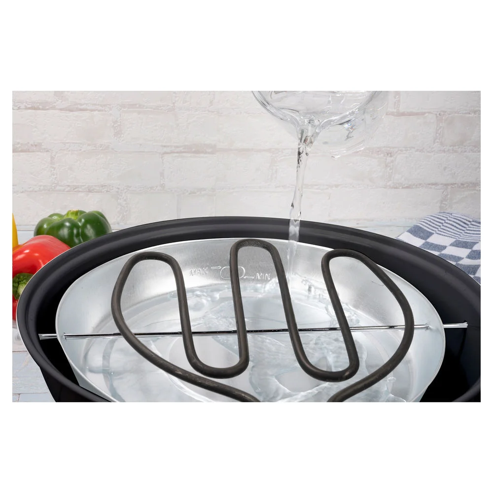 ALPINA Elektrischer Tischgrill  30 cm Kuechenkleingeraete