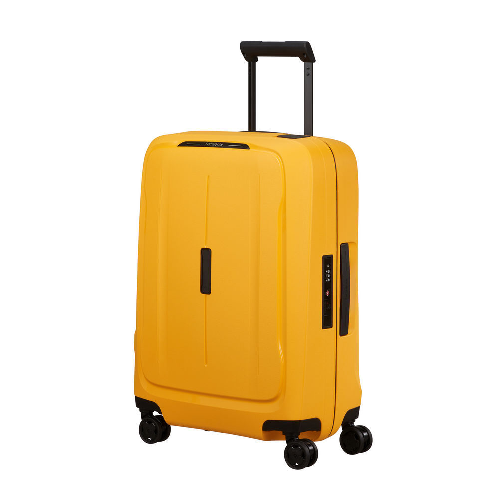 SAMSONITE 4 Rollen Bordtrolley Essens  55cm  radiant yellow Taschen & Rucksaecke