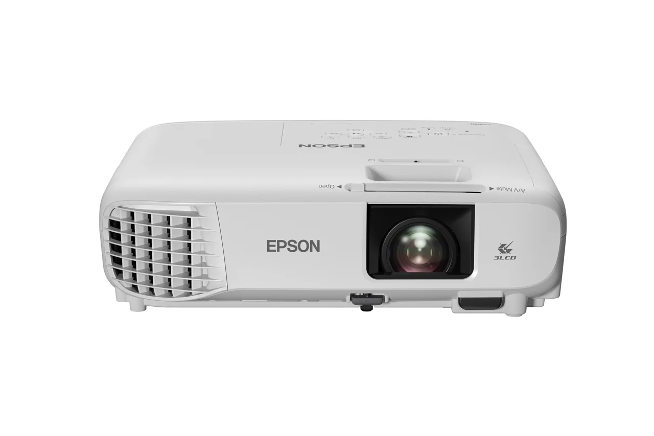 Epson  1920x1080  EB FH06 3 LCD Portable 3500 Lumen 16 9 VGA HDMI CompositeVideo Speaker Full HD White 28 37dB Video & Audio