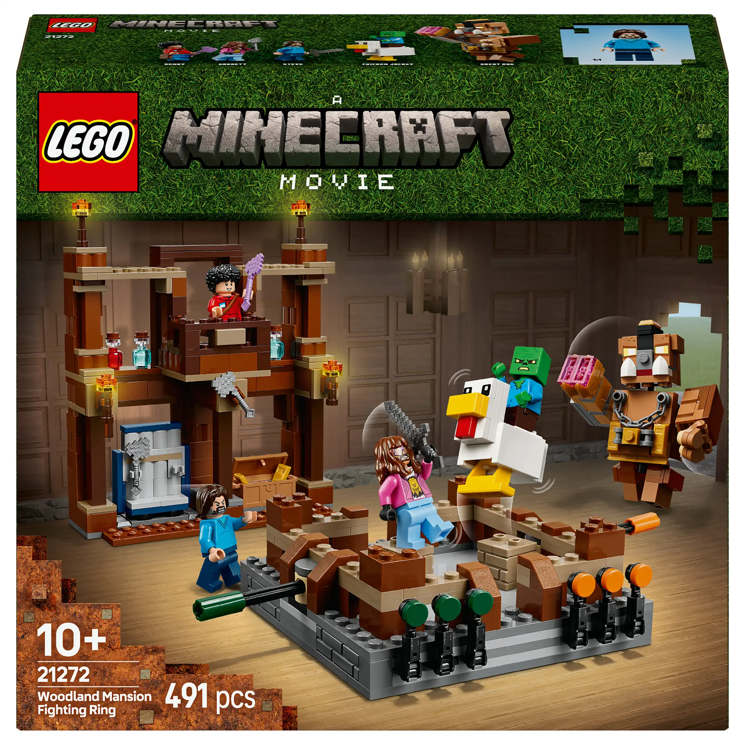 LEGO Minecraft Waldanwesen mit Boxring 21272 Spielwaren