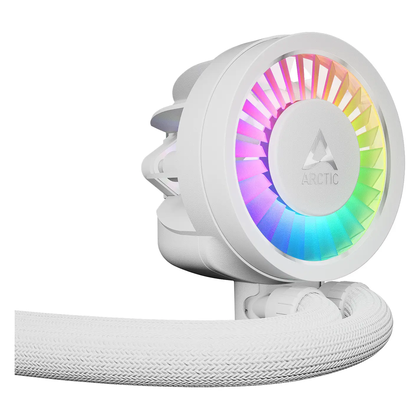 ARCTIC Liquid Freezer III Pro 420 A RGB  White    Multikompatibler All in One CPU Wasserkuehler mit A RGB PC-Zubehoer