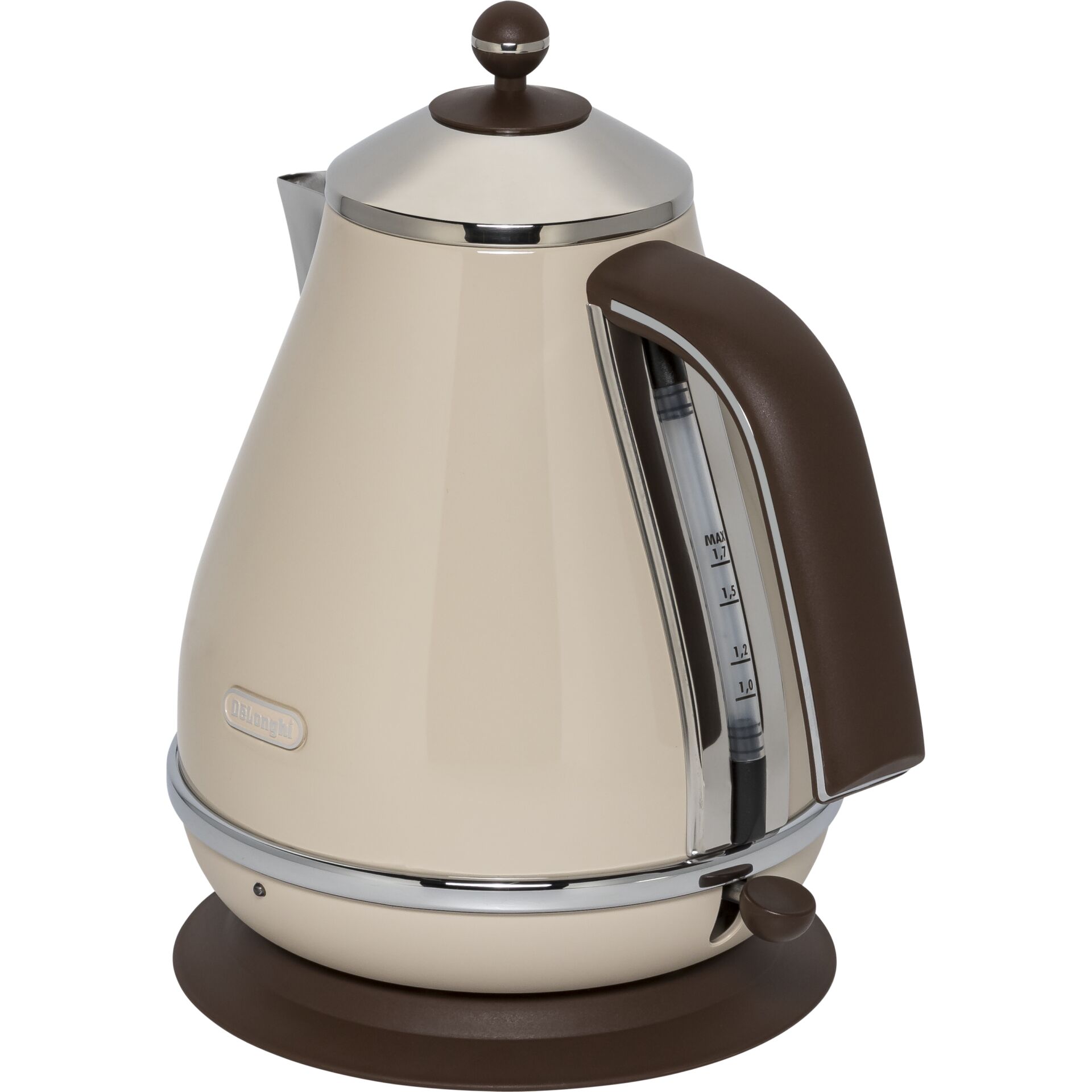 De Longhi Wasserkocher Iconia Vintage  creme Kuechenkleingeraete