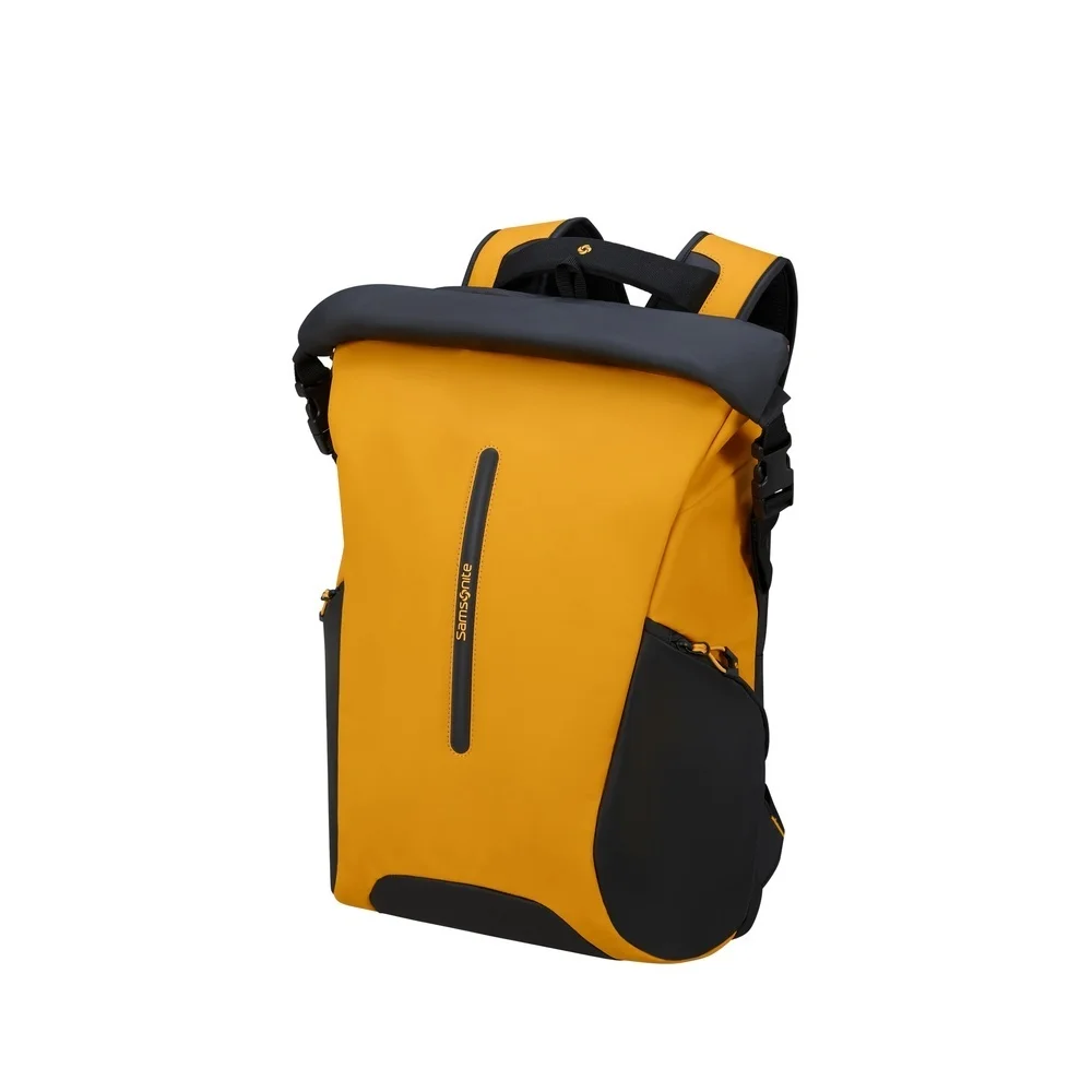 SAMSONITE Laptoprucksack Ecodiver mit Rolltop  L  yellow Taschen & Rucksaecke