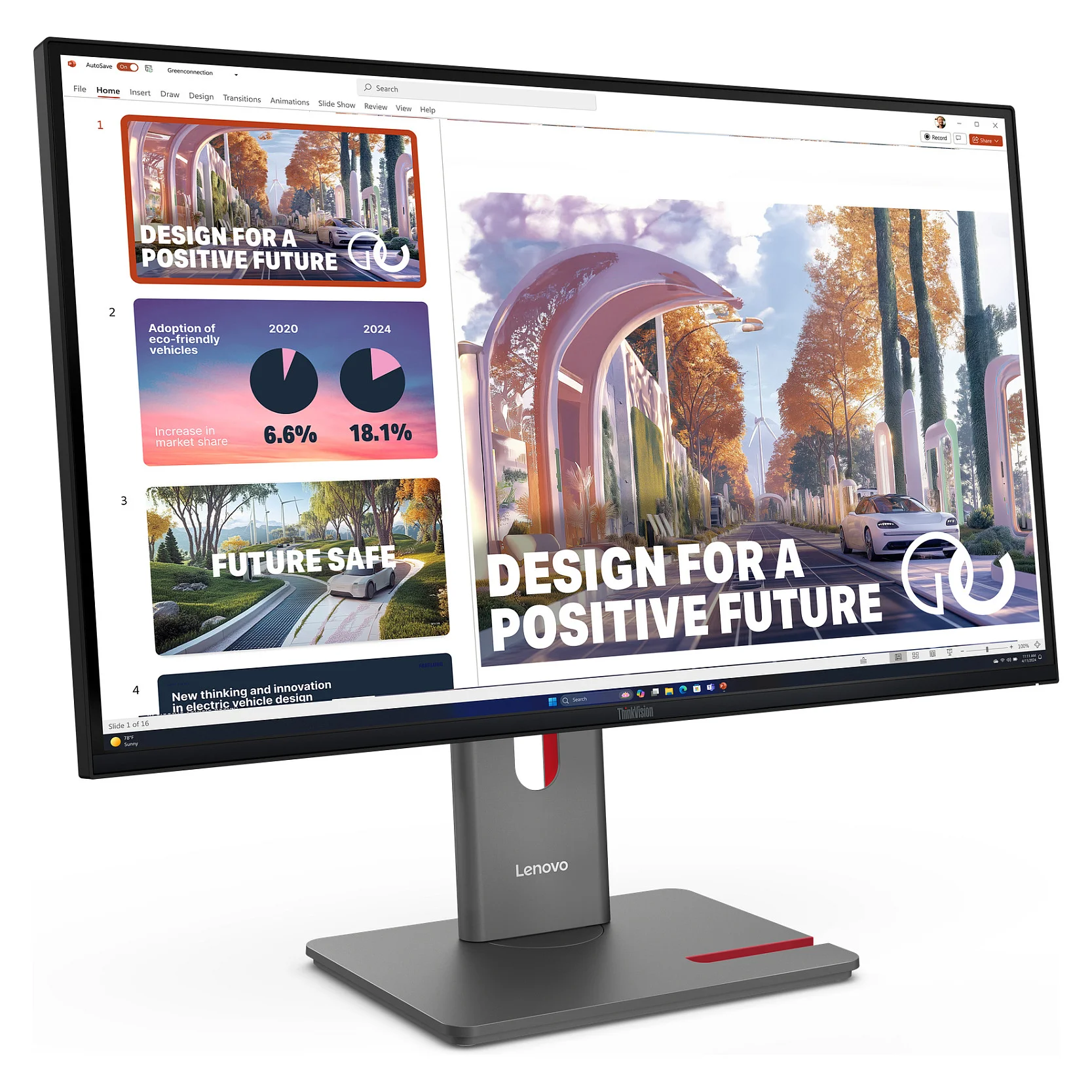 Lenovo ThinkVision P27QD 40 Monitor Monitore
