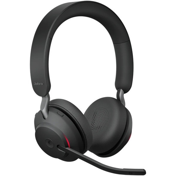 Jabra Evolve2 65 UC Stereo USB A Headset schwarz BT m Ladestation Over-Ear
