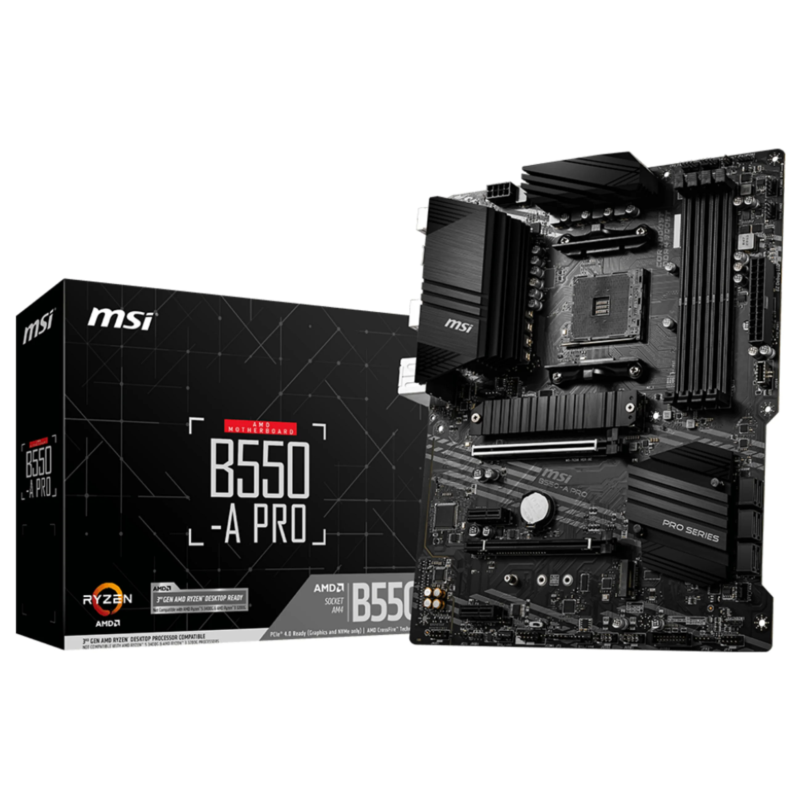 MSI AM4 B550 A PRO PC-Zubehoer