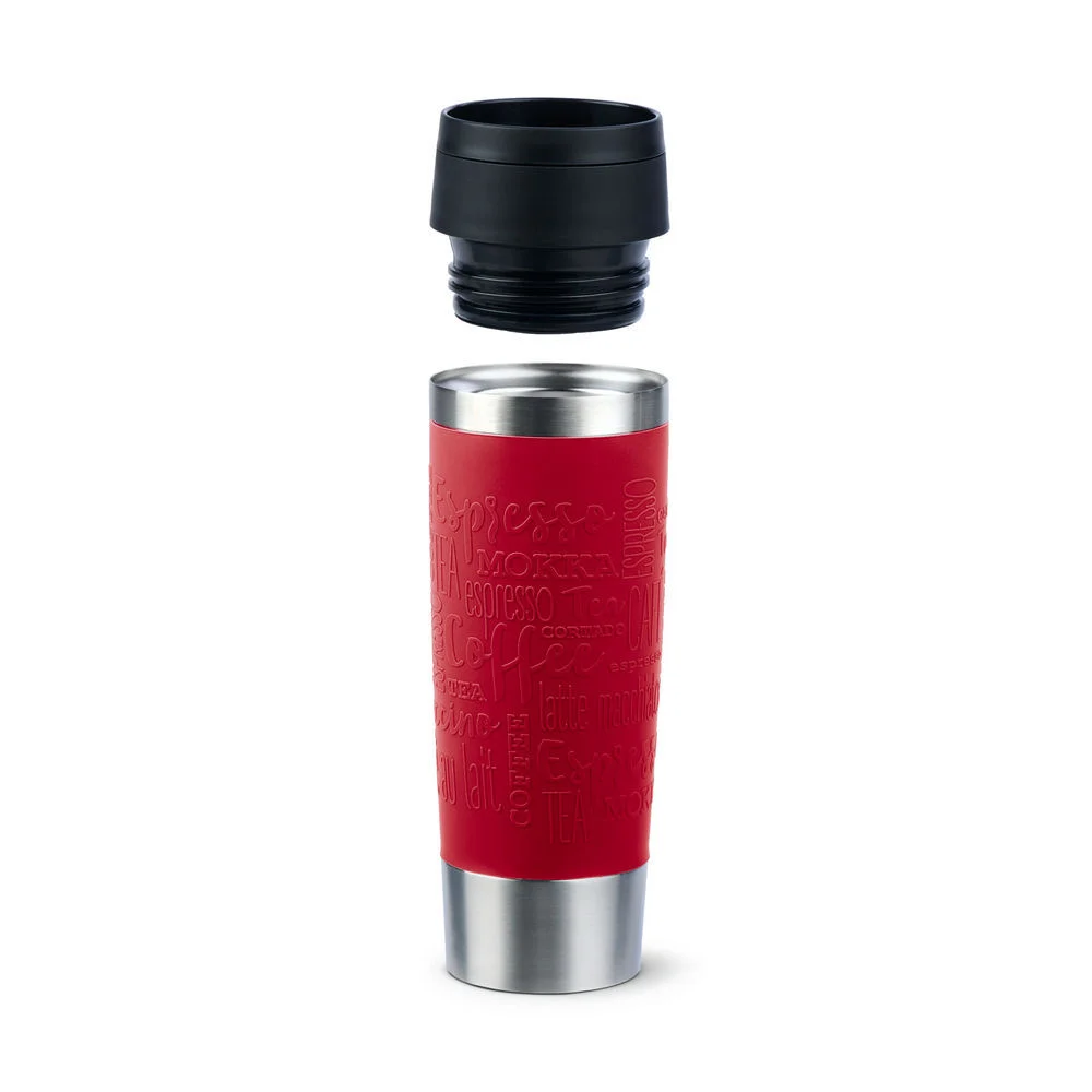 Emsa Isolierbecher Travel Mug  0 5 Liter  rot Zubehoer Kaffeemaschinen
