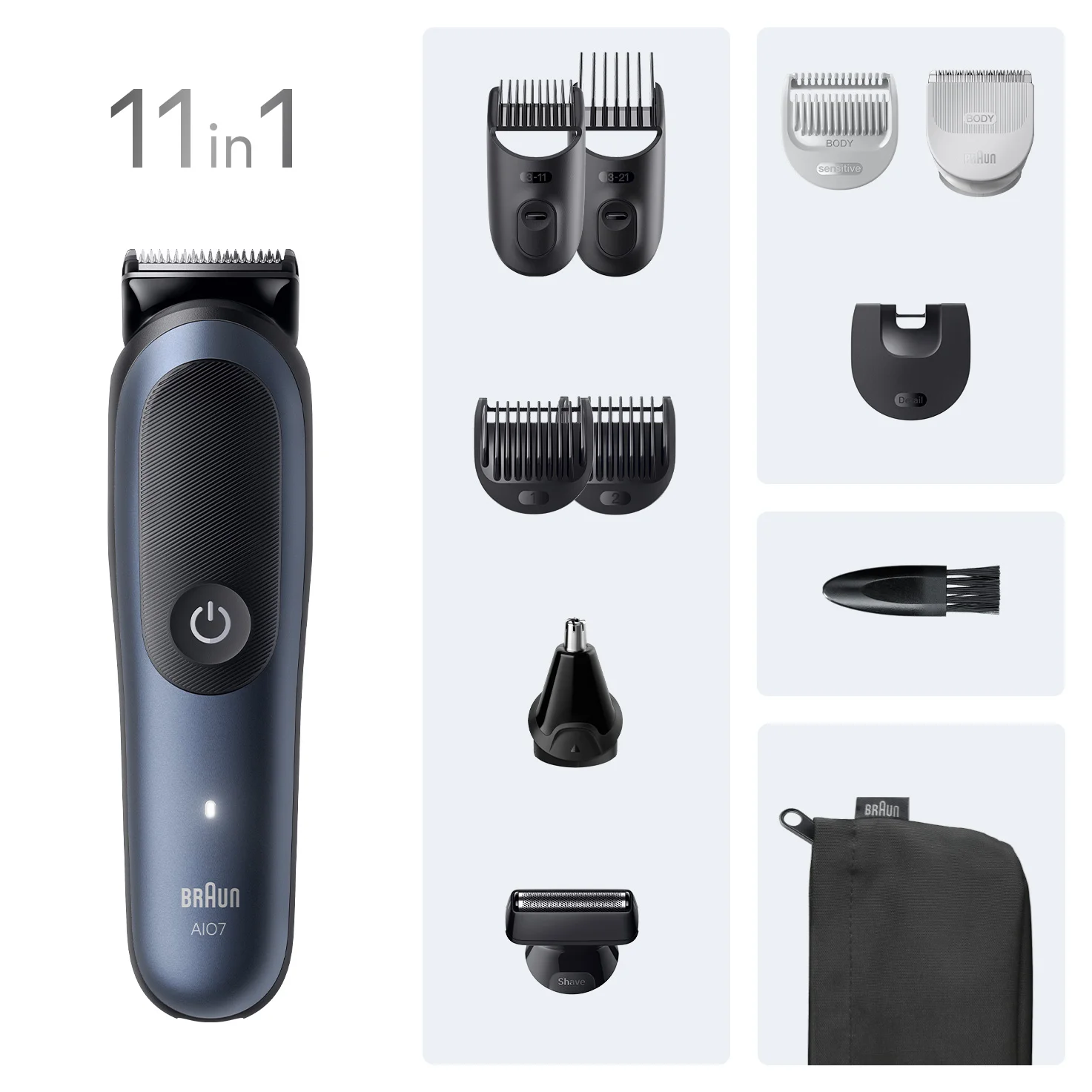 Braun AIO 7540 All in One Style Kit Rasierer & Epilierer