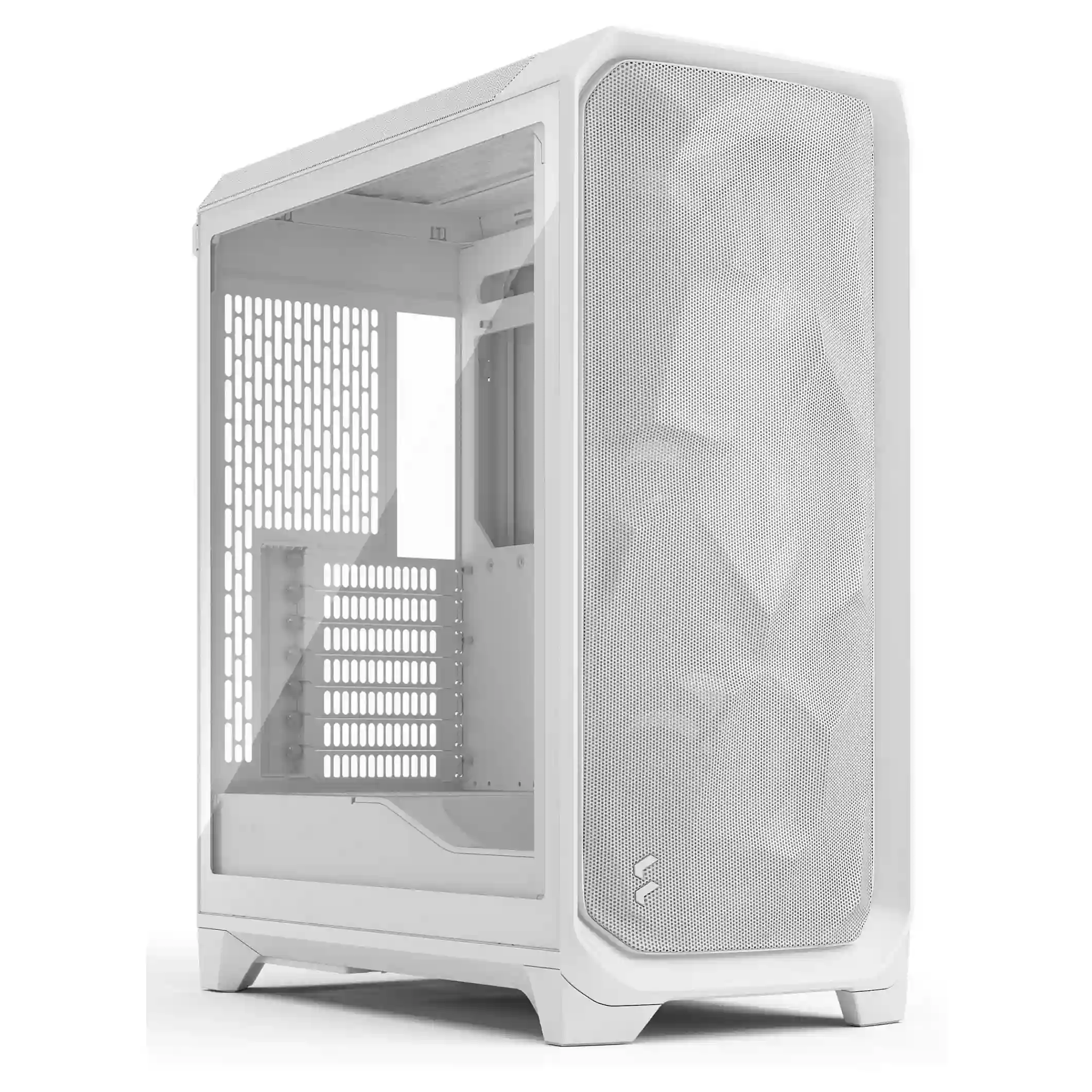 Fractal Design Midi Meshify 3 White TG Clear Tint PC-Zubehoer