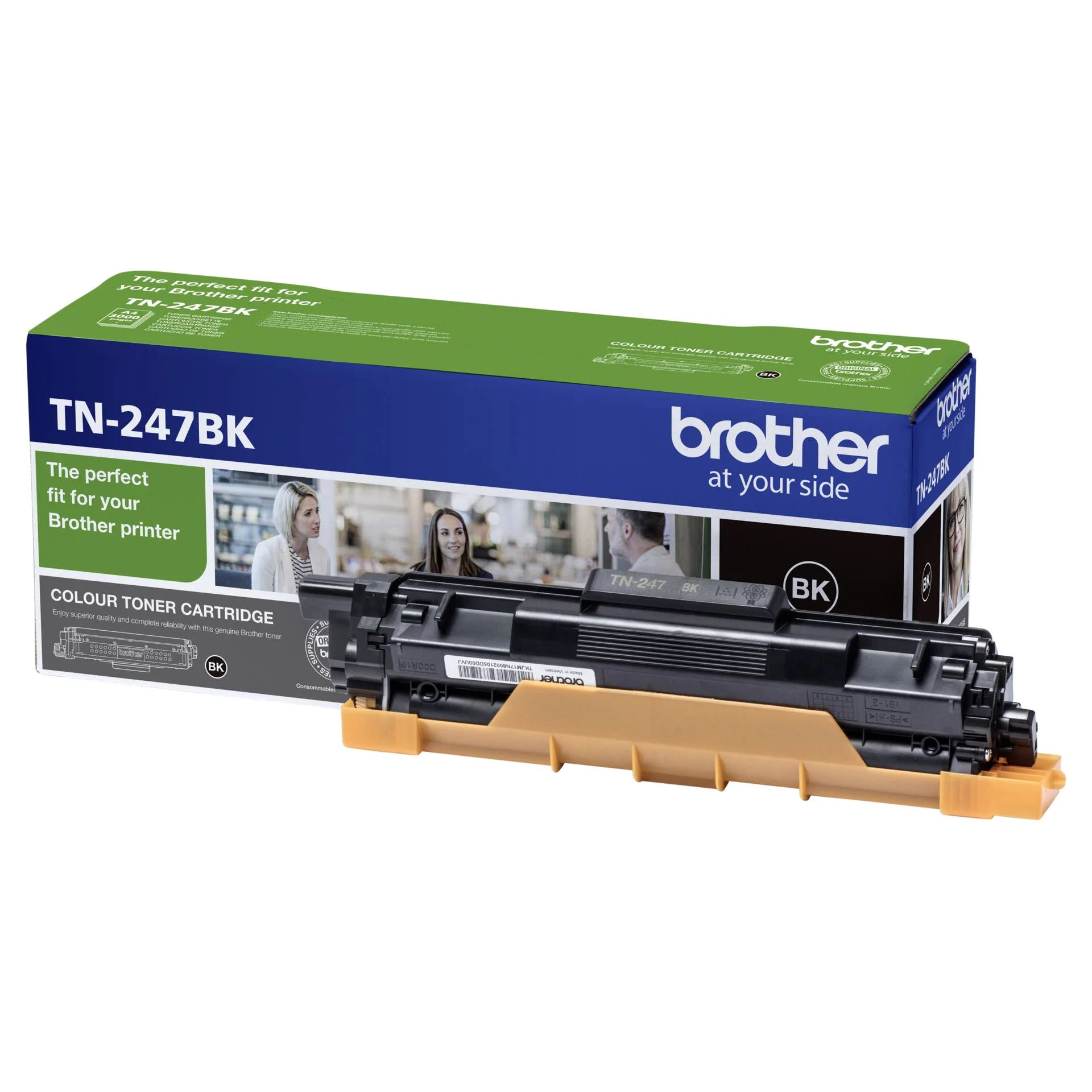 Brother Toner TN 247BK Schwarz bis zu 3 000 Seiten nach ISO IEC 19798 Drucker & Scanner