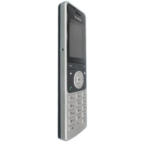 Yealink SIP W56H DECT Telefon Mobilteil Anrufer Identifikation Schwarz Silber