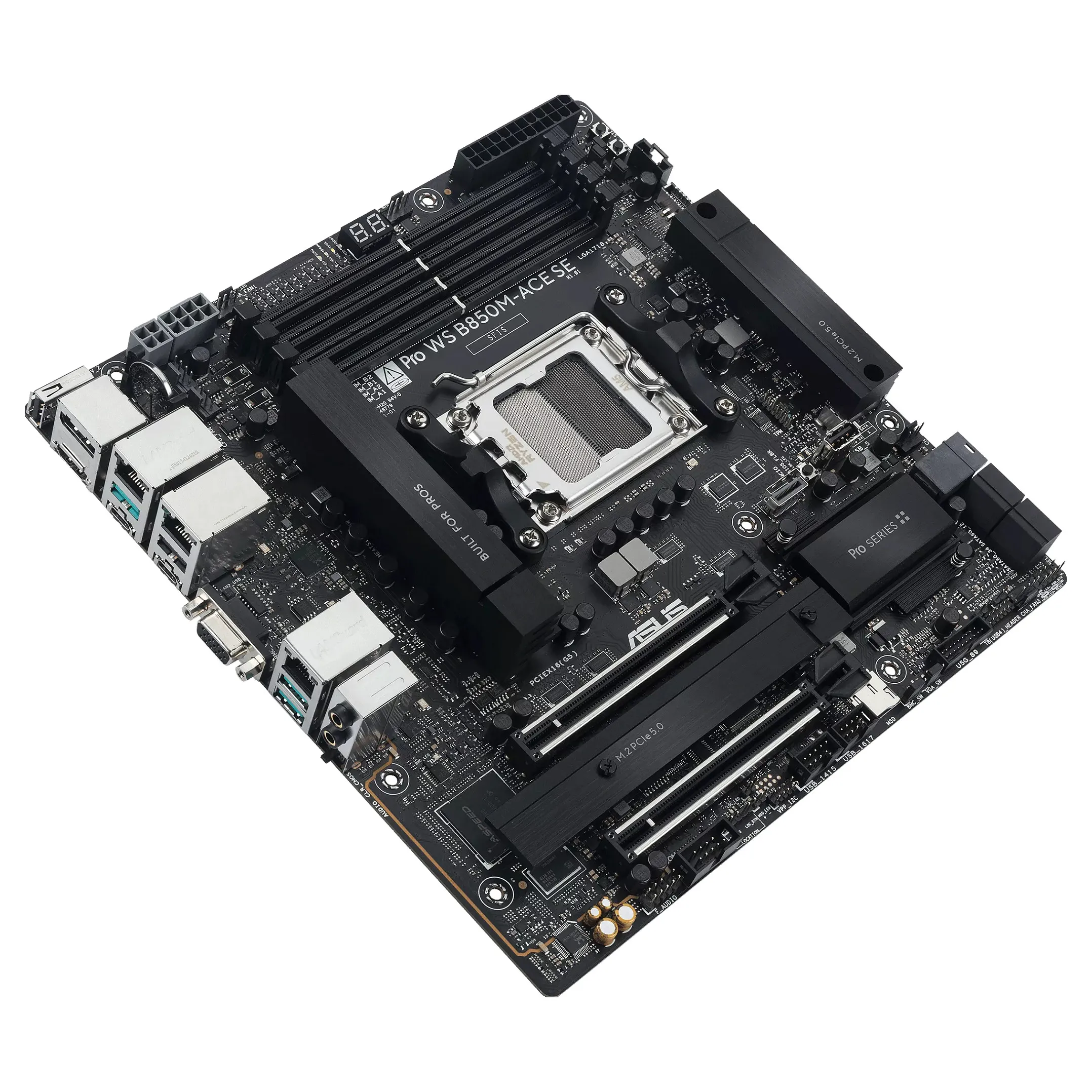 ASUS PRO WS B850M ACE SE AMD B850 Sockel AM5 micro ATX PC-Komponenten