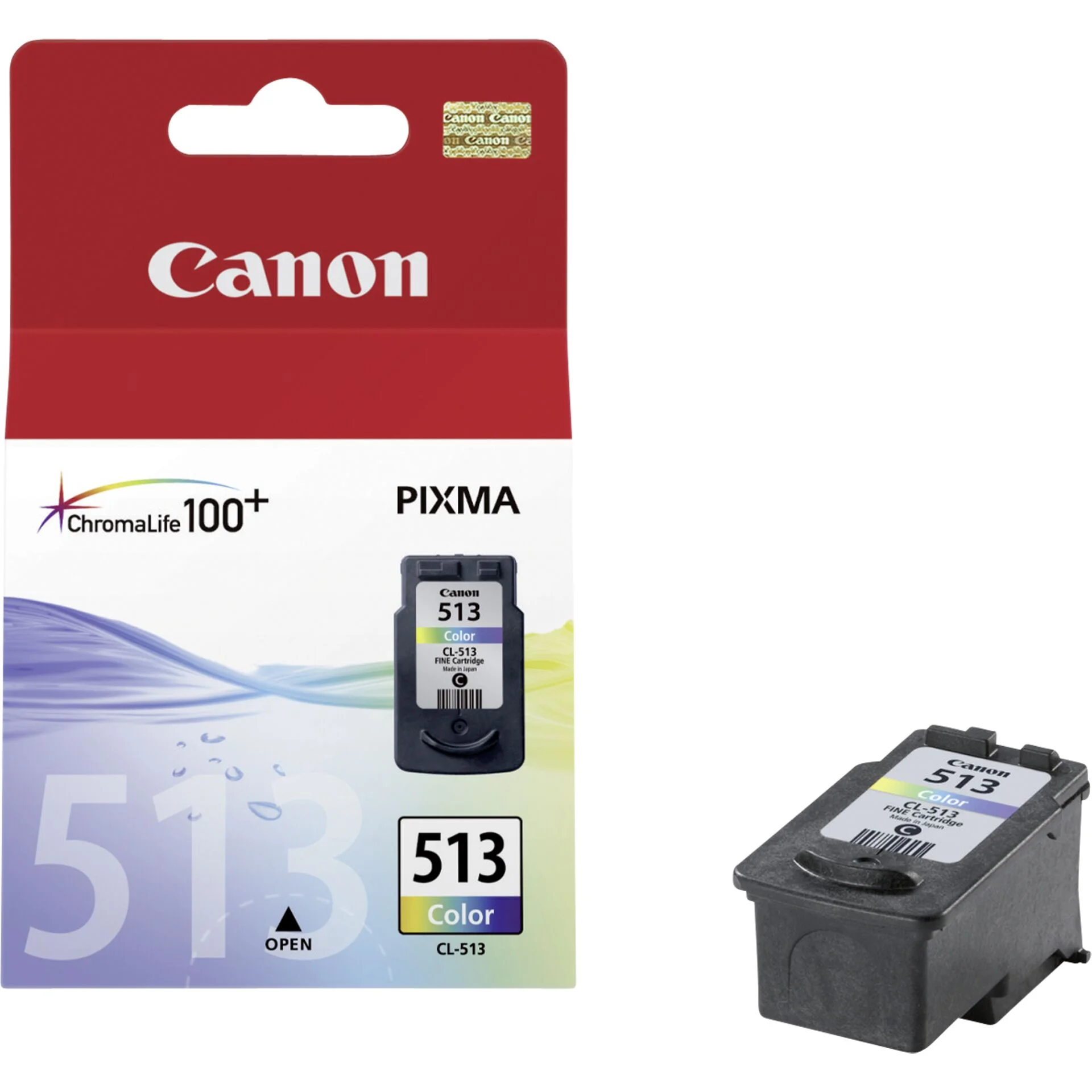 Canon Tinte CL 513 2971B001 Color bis zu 349 Seiten gemaess ISO IEC 24711 Drucker & Scanner
