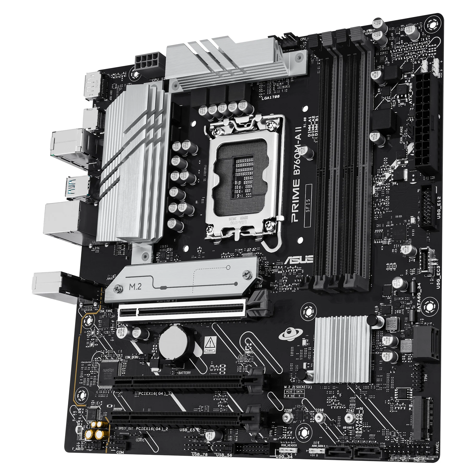 ASUS PRIME B760M A II CSM Intel B760 LGA 1700 micro ATX PC-Komponenten