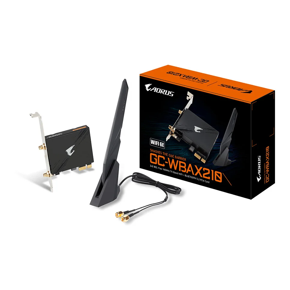 GIGABYTE GC WBAX210 Netzwerkkarte Eingebaut WLAN Bluetooth 2400 Mbit s