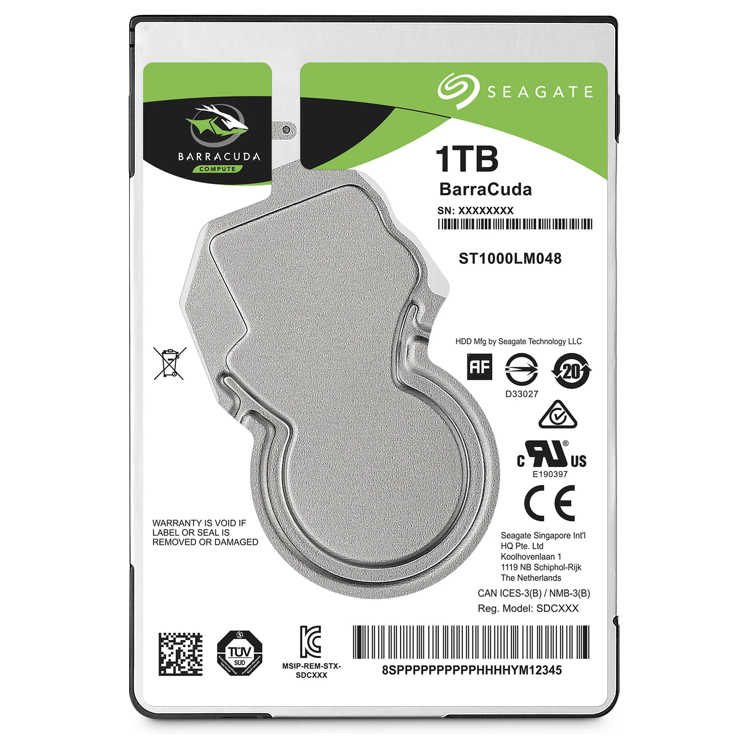 Seagate 1TB ST1000LM048 5400RPM 128MB 7mm Speichermedien