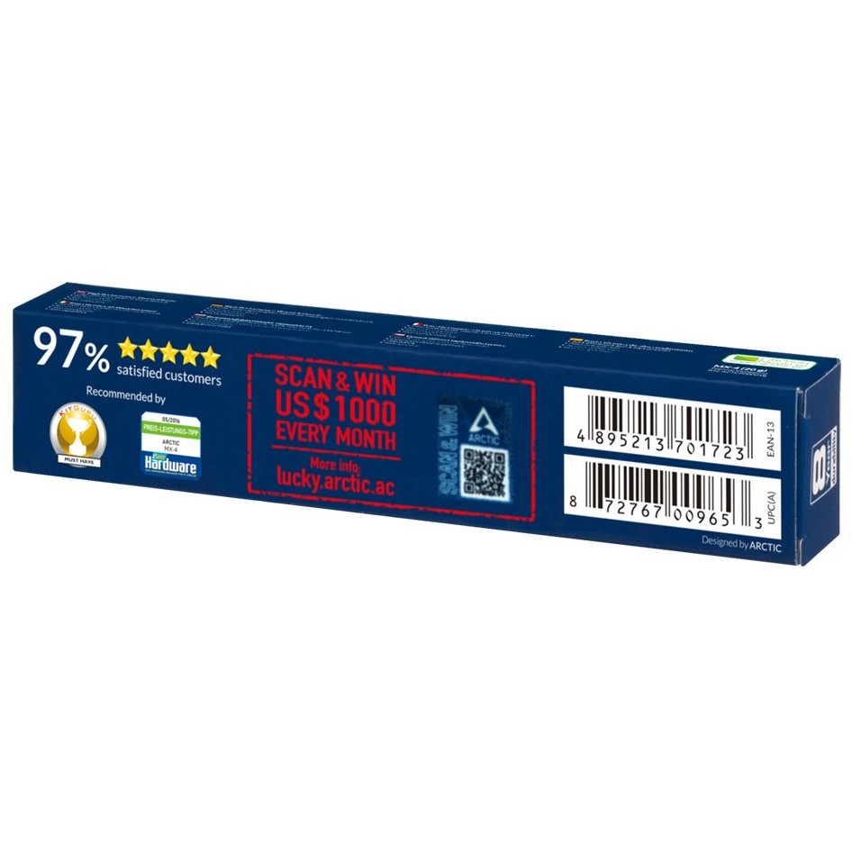 ARCTIC MX 4  20 g  Edition 2019   Hochleistungs Waermeleitpaste PC-Zubehoer