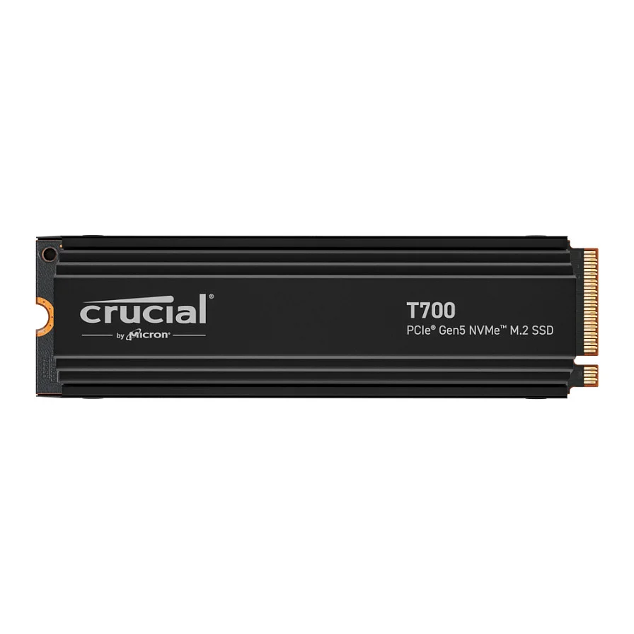 Crucial M 2 2TB T700 NVMe PCIe 5 0 x 4 with Heatsink Speichermedien