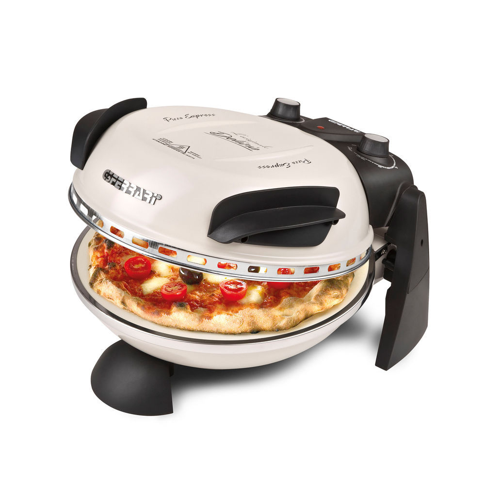 G3 Ferrari Pizzaofen Delizia G1000617  Icy Cream schwarz Kuechenkleingeraete