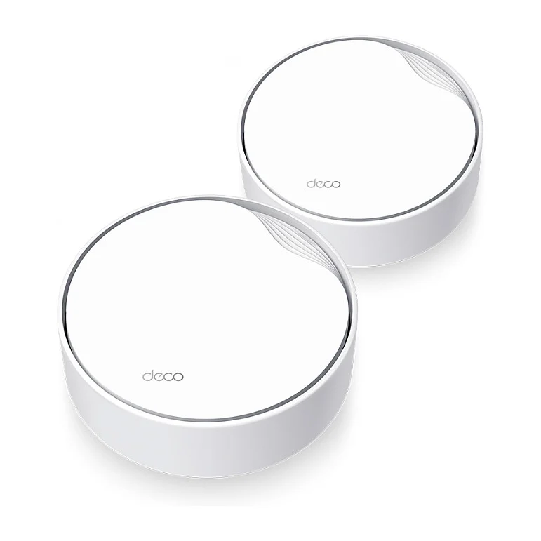 TP Link DECO X50 POE 2 PACK  Mesh WLAN System Dual Band  2 4 GHz 5 GHz  Wi Fi 6  802 11ax  Weiss Intern Router