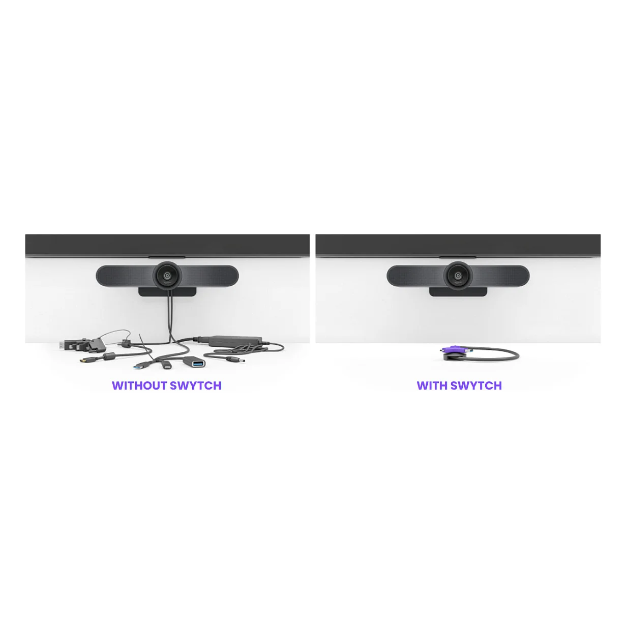 Logitech Swytch Hub 2xHDMI 1xSuperSpeed USB 2xUSB C PC-Zubehoer