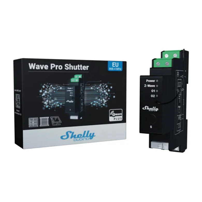 Shelly  Allterco Robotics LTD  Shelly Qubino Wave Pro Shutter Smart Home Zubehoer