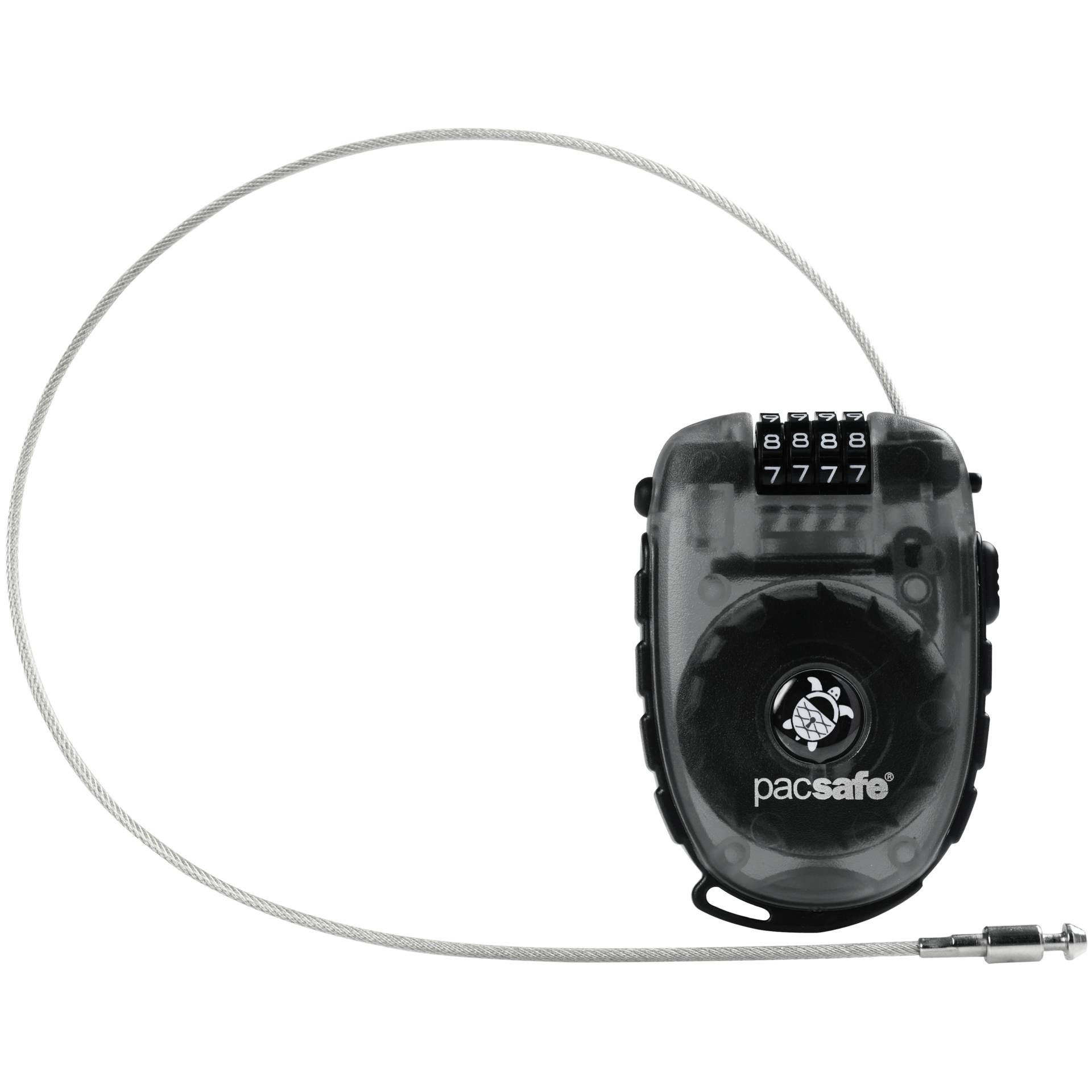 Pacsafe Retractasafe 250 Kabel Zahlenschloss Taschen & Rucksaecke
