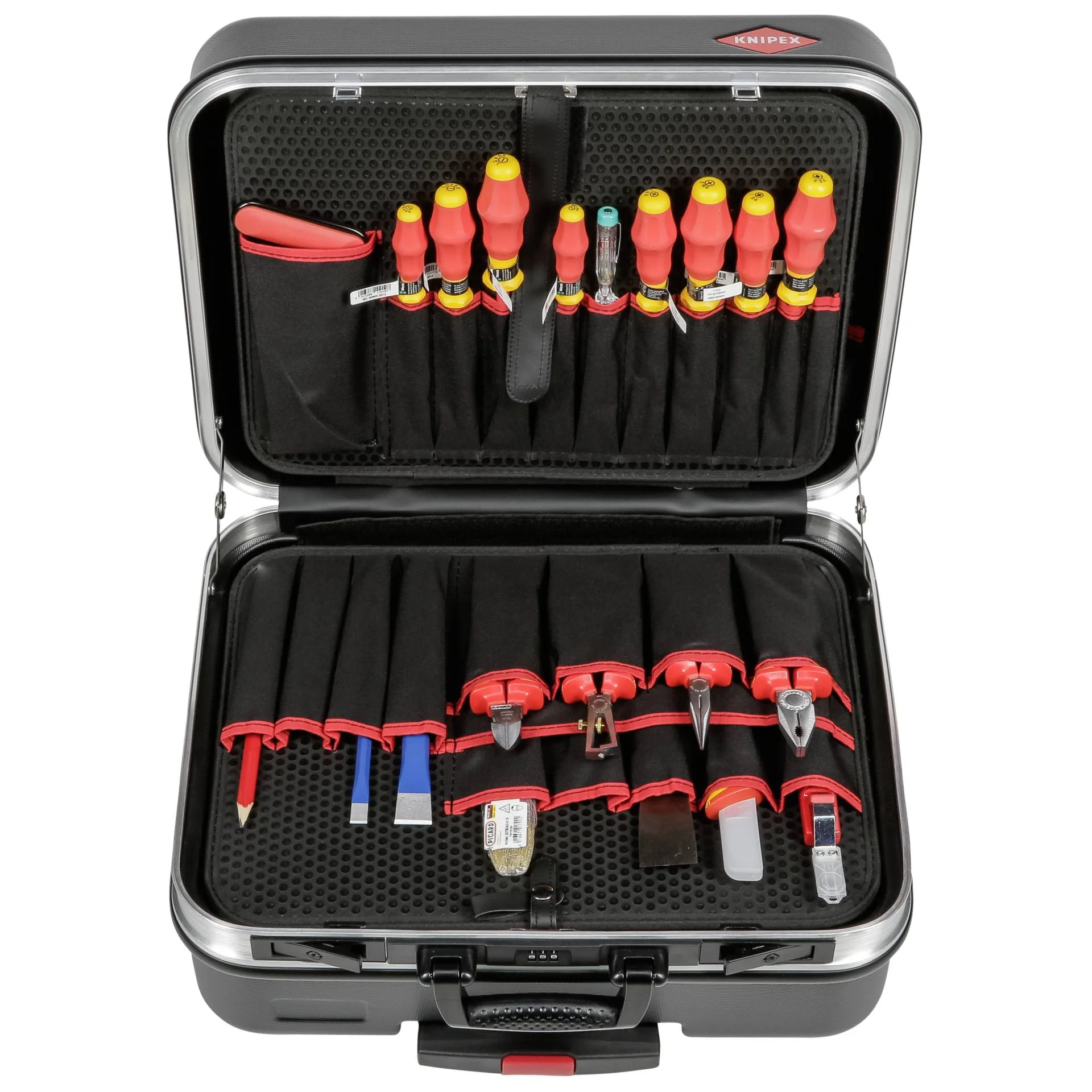 KNIPEX BIG Basic Move Elektro Werkzeugkoffer Werkzeugsets