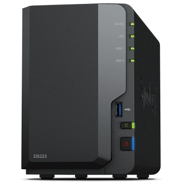 Synology 2 Bay DS223 Realtek RTD1619B CPU Speichermedien