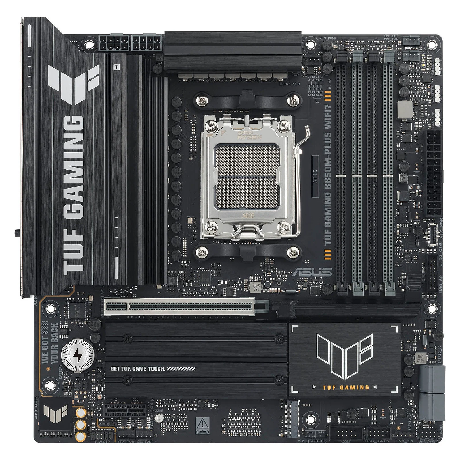 ASUS TUF GAMING B850M PLUS WIFI7 AMD B850 Sockel AM5 micro ATX PC-Komponenten